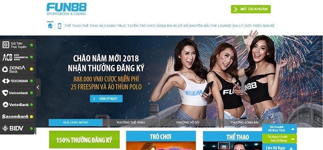 Nhà cái Fun88 sở hữu trang giao diện bắt mắt và thân thiện với người dùng Nhà cái Fun88 sở hữu trang giao diện bắt mắt và thân thiện với người dùng