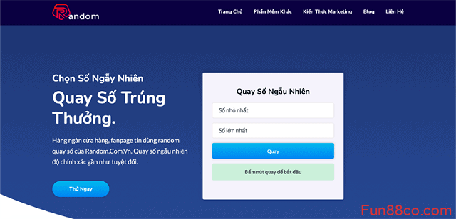 Phần mềm quay số ngẫu nhiên Random dễ dàng sử dụng Phần mềm quay số ngẫu nhiên Random dễ dàng sử dụng