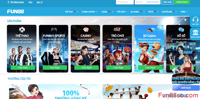 Fun88 cổng game quốc tế hàng đầu Châu Á Fun88 cổng game quốc tế hàng đầu Châu Á