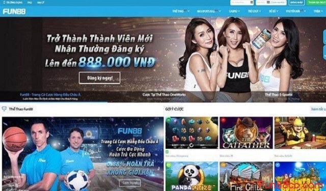 Giao diện nhà cái Fun88 Giao diện nhà cái Fun88