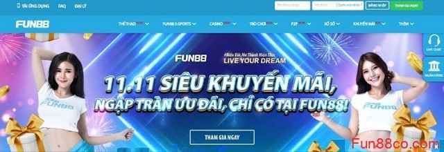 Khuyến mãi hậu hĩnh tại Fun88 Khuyến mãi hậu hĩnh tại Fun88