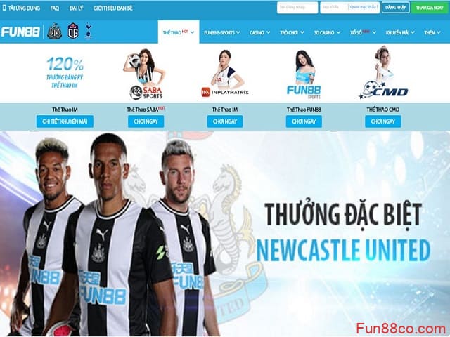 Tại sao Newcastle chọn Fun88 để ký kết trở thành đối tác? Tại sao Newcastle chọn Fun88 để ký kết trở thành đối tác?