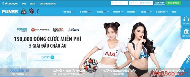 Tham gia ngay Fun88 để trúng thưởng lớn Tham gia ngay Fun88 để trúng thưởng lớn
